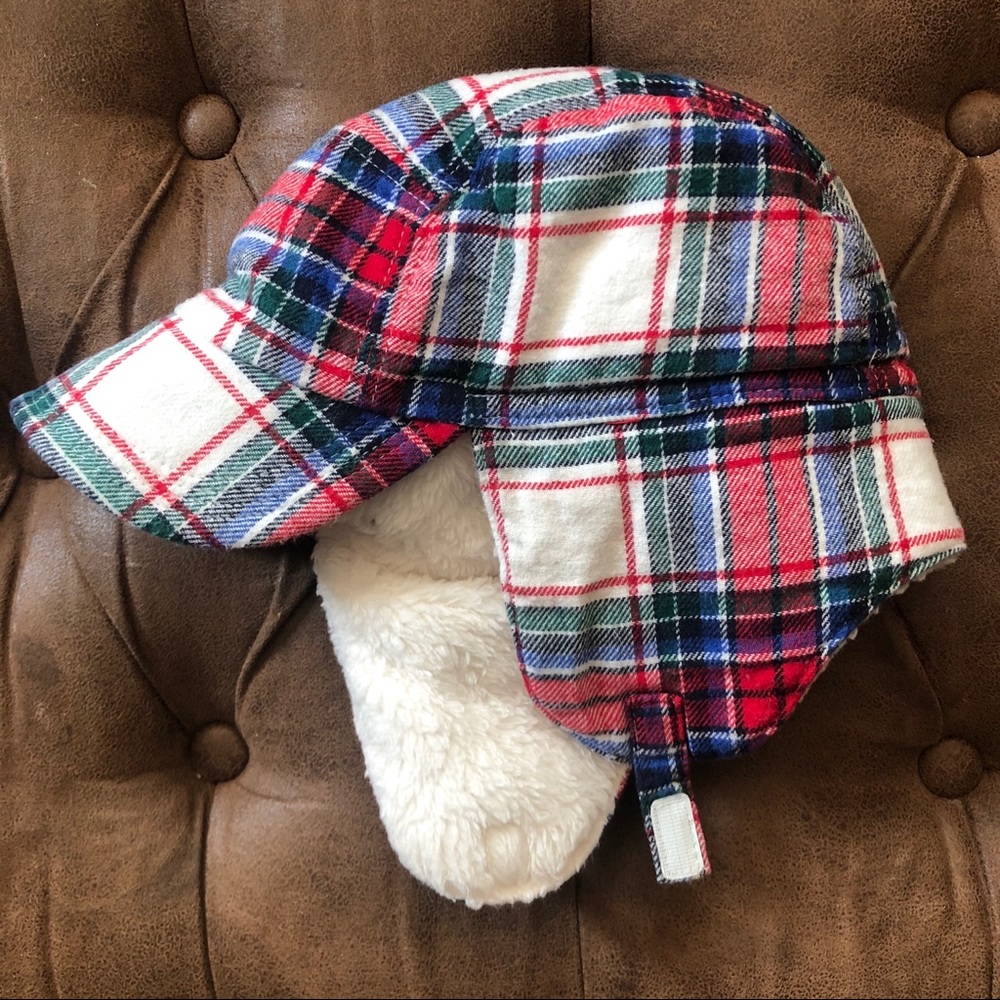 GAP Plaid Trapper Hat | 12-18 mo